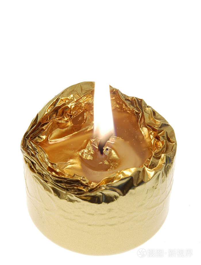 金色的蜡烛