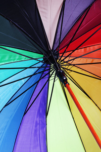 五颜六色的伞的背景