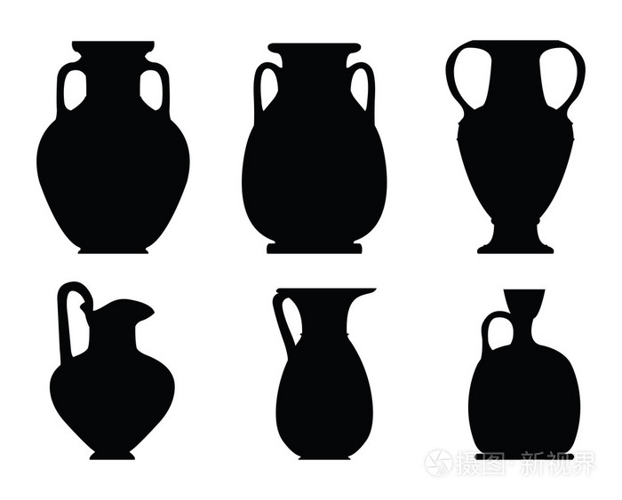 古代花瓶形式
