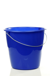 空蓝塑料家用水桶