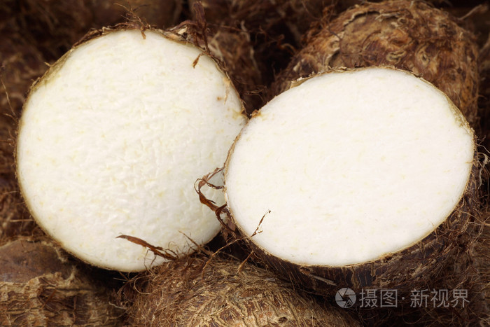 新鲜芋头根芋头
