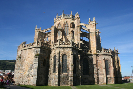 Church of Santa Maria Asincin de Castro Urdiales, Cantabria, Sp