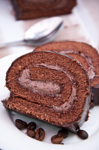 巧克力蛋糕卷