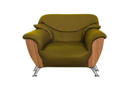 现代绿色沙发