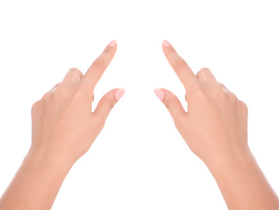 手臂按下按钮图片