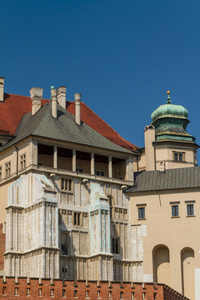 皇家城堡在瓦维尔，克拉科夫