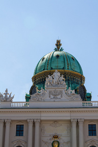 heldenplatz 在霍夫堡宫复杂，维也纳，奥地利