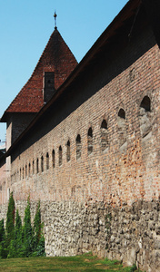 中世纪城堡防御墙