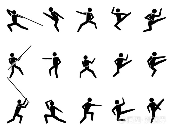 武术符号图标