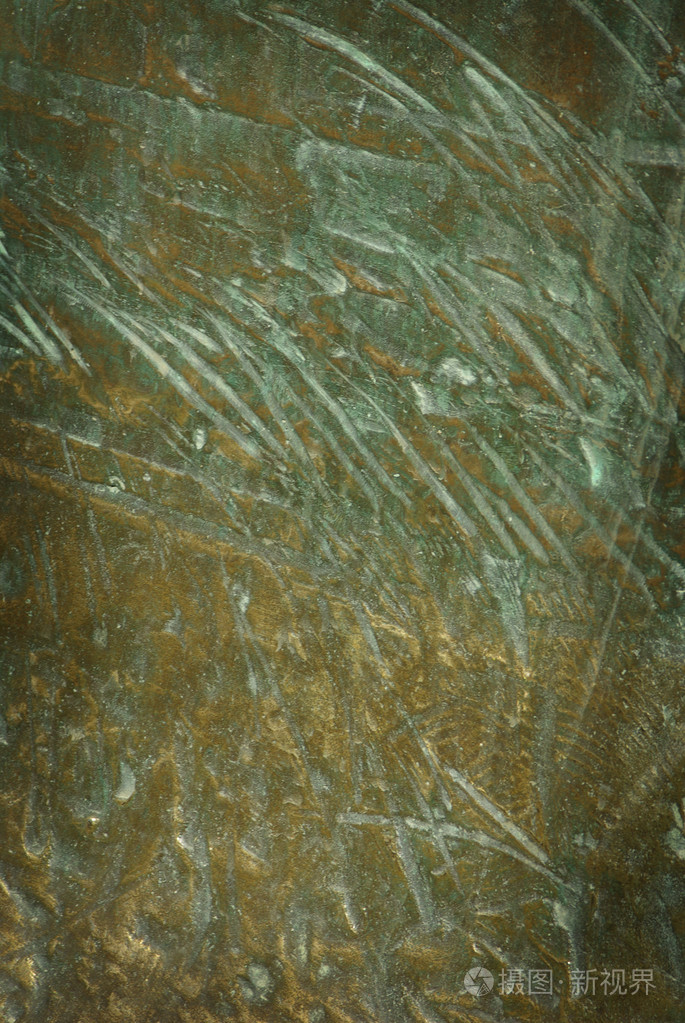 青铜质地背景设计