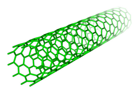 碳纳米管棒模型照片