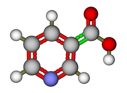 烟酸 维生素 B3 或 Pp 分子