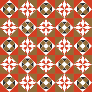 几何的重复图案照片