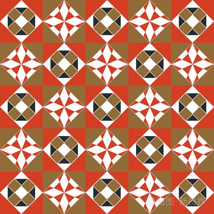 几何的重复图案