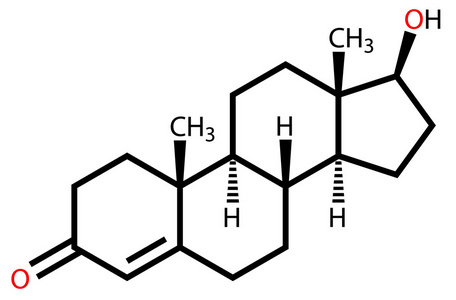 质子治疗睾酮结构式照片
