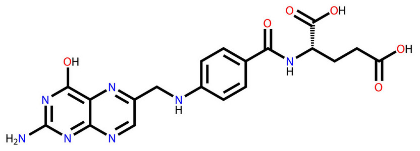 叶酸结构式