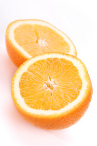 片橙色隔离上白