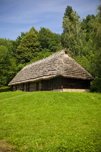 传统的木房子