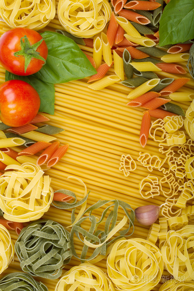 各种意大利面背景