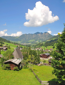 inneralpbach，alpbachtal，tirol 奥地利