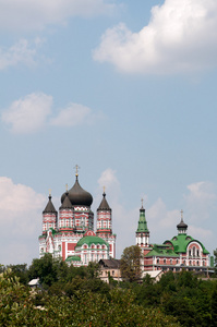 在 feofaniya，基辅，乌克兰老东正教大教堂