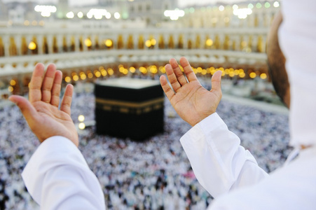 穆斯林祈祷真主图片图片