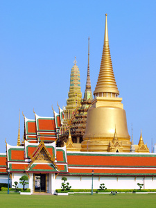 宏伟的宫殿，泰国曼谷