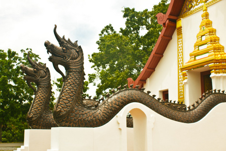 在泰国的美丽寺
