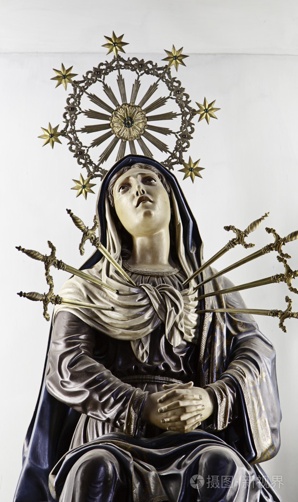 圣母玛利亚的雕像