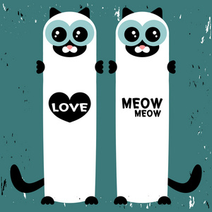 可爱的暹罗猫图片