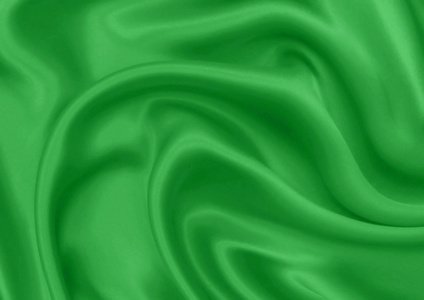 绿色丝绸材料