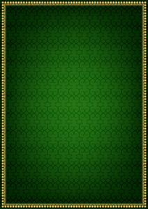 绿色的装饰纸