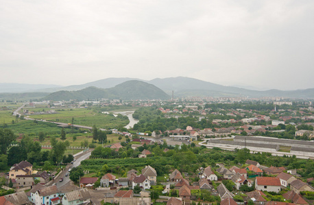 城市在喀尔巴阡山