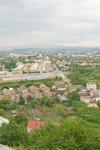 城市在喀尔巴阡山