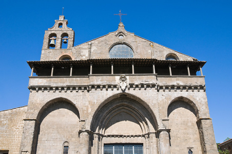 大教堂的圣 flaviano。montefiascone。拉齐奥。意大利