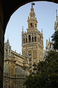 塞维利亚，西班牙 la giralda 塔