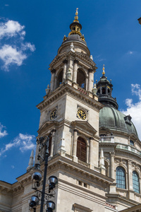 在布达佩斯，匈牙利圣史蒂芬大教堂
