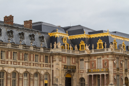 在巴黎，法国的凡尔赛宫