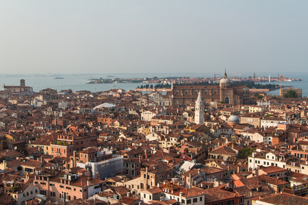 威尼斯，意大利的全景