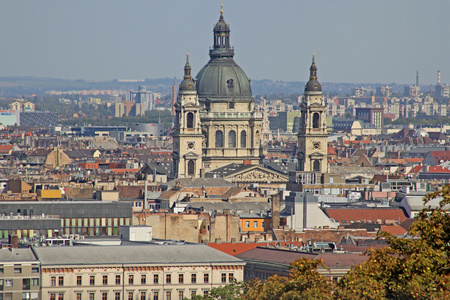 布达佩斯的城市景观。建筑物和多瑙河河匈牙利