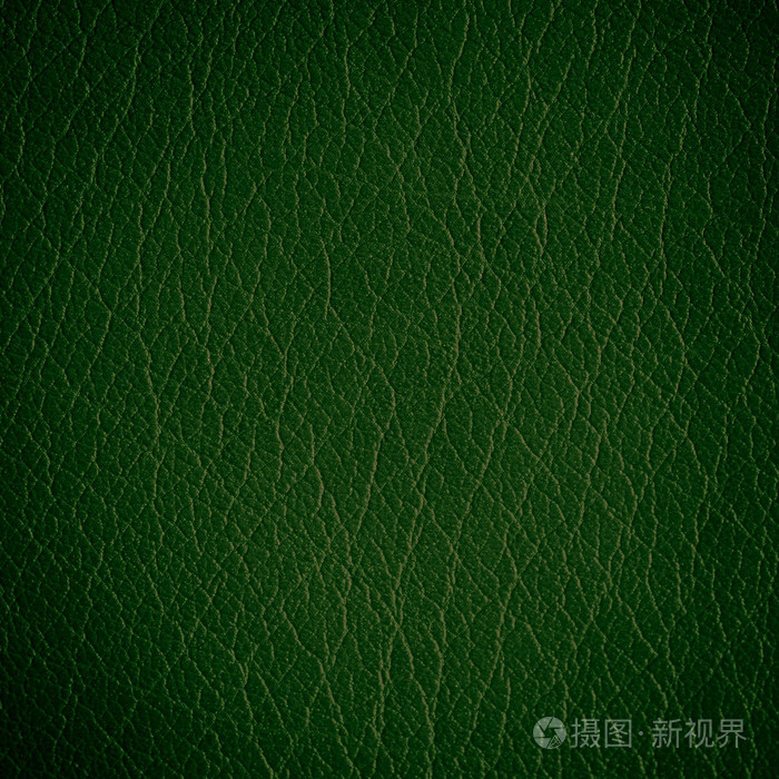 绿色黑皮革背景