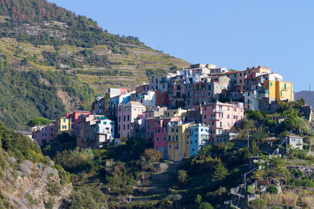 意大利五渔村，corniglia 村