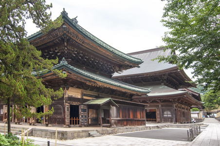 kenchoji 寺在镰仓，日本