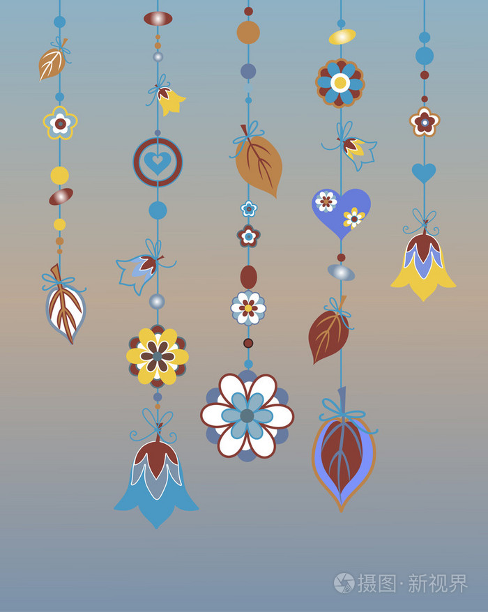 风铃插画-正版商用图片1a0ecn-摄图新视界