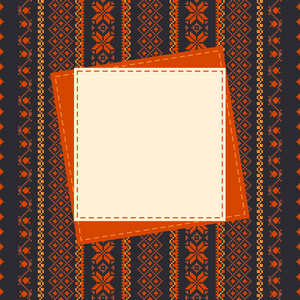 纺织框架模板