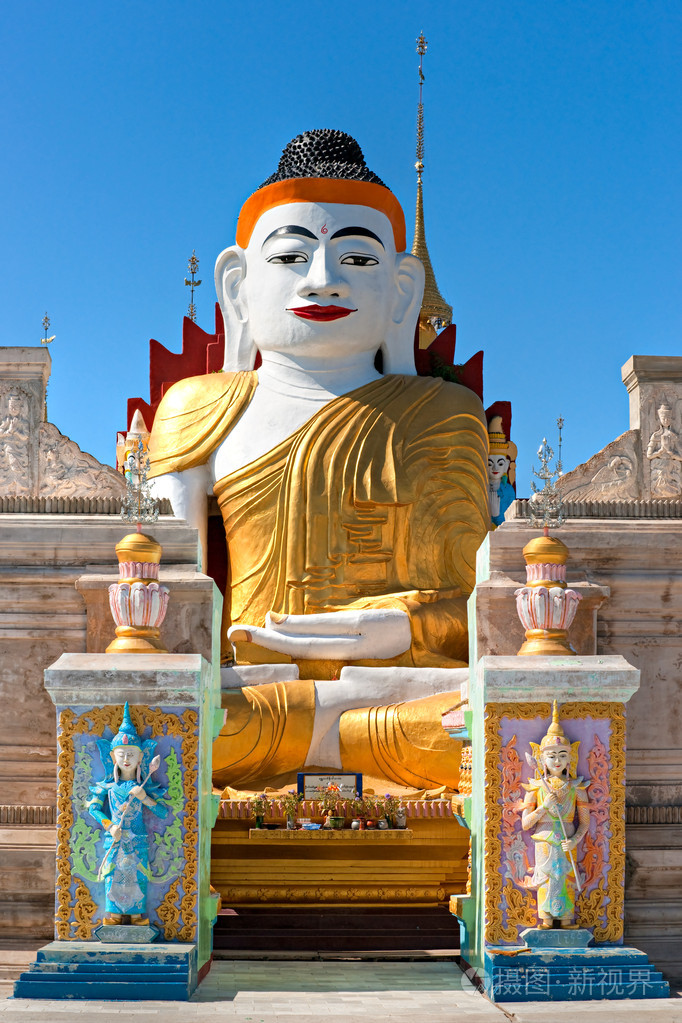 在indein茵莱湖缅甸大佛