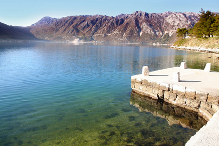 科托尔湾 perast 科托尔，黑山附近