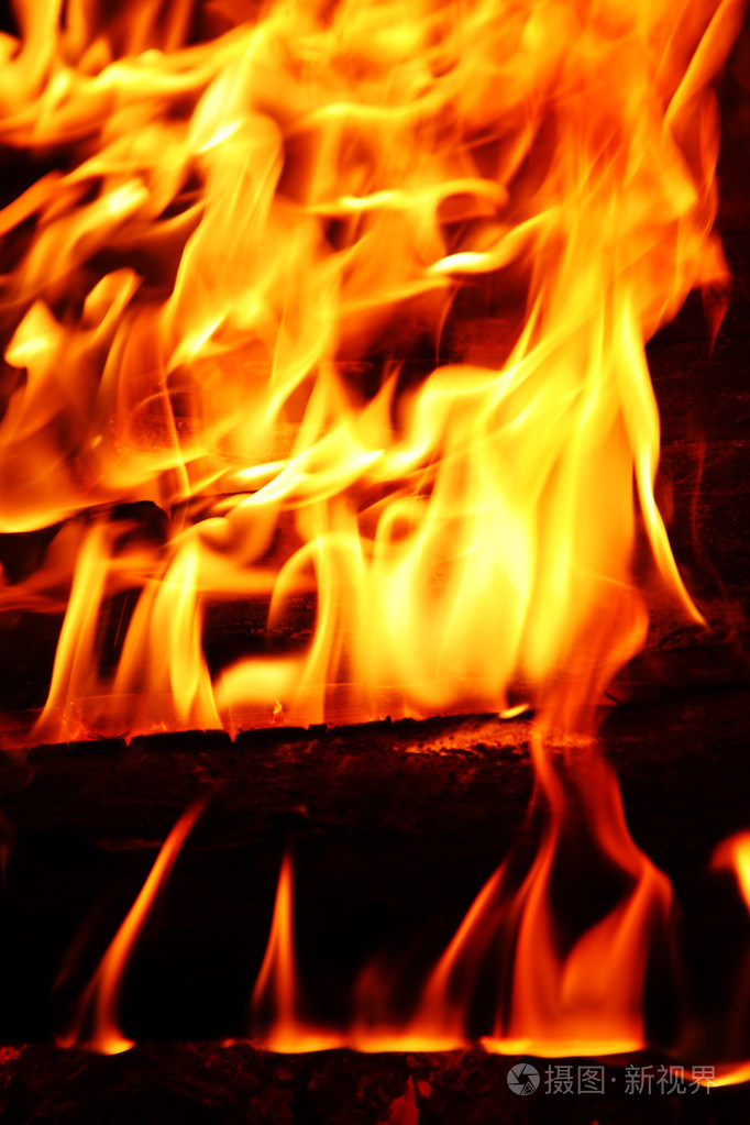 火焰背景, 消防, 营火灾