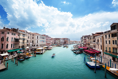 京杭运河在威尼斯，意大利