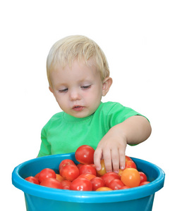 孩子要吃西红柿
